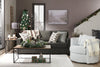 Petite Chenille Swivel Cuddler Chair - Teddy Star 