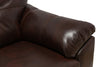 Addison Leath-Aire Sofa - Brown 
