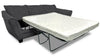 Febe Chenille Queen-Size Sofa Bed - Charcoal 