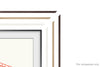Samsung Customizable Bezel for 50" The Frame TV - Modern Teak 