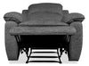 Chandler Chenille Recliner - Grey 