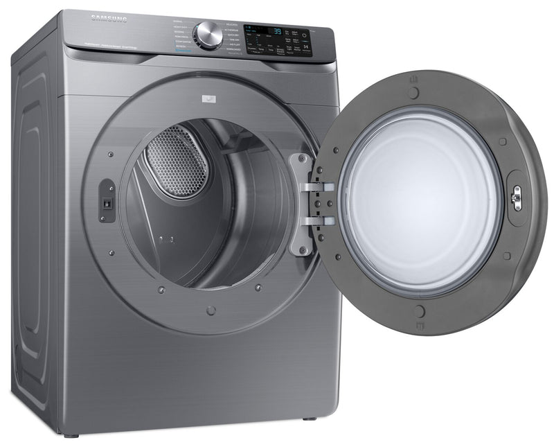 Sécheuse à gaz à la vapeur Samsung de 7,5 pi³ - grise - superposable - DVG45B6305P/AC