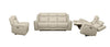Scott Living Prescott 88.5" Genuine Leather Power Reclining Sofa with Power Headrests - Platinum Grey | Sofa à inclinaison électrique Prescott de Scott Living de 88,5 po en cuir véritable avec appuie-têtes électriques - gris platine