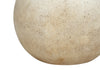 20" Beige Concrete Table Lamp with Linen Shade|Lampe de table de 20 po béton beige avec abat-jour lin