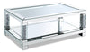 Berni Coffee Table  - Glam style Coffee Table in Silver Medium Density Fibreboard (MDF)