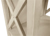 Ilsa Display Tower - Country style Hutch in Antique White Asian Hardwood