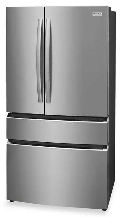 Réfrigérateur Frigidaire Gallery de 27,2 pi³ et de 36 po de profondeur standard à 4 portes françaises - acier inoxydable Smudge-ProofMD - GRMN2872AF