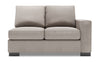 Sofa Lab Track RAF Loveseat - Pax Slate 