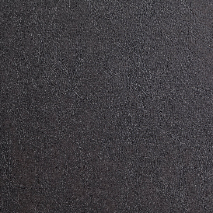 Lit plateforme rembourré Clay de Kort & Co. en tissu de cuir végétalien brun capitonné - format très grand lit