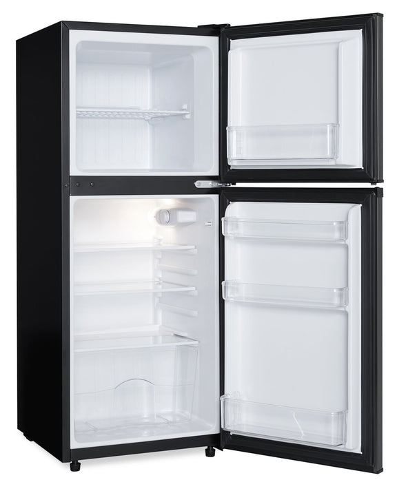 Mini réfrigérateur Danby de 4,7 pi³ et de 19 po à congélateur supérieur - acier inoxydable noir -…