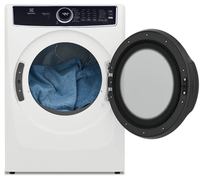 Sécheuse à gaz Electrolux de 8 pi³ avec vapeur - blanche - superposable - ELFG7537AW