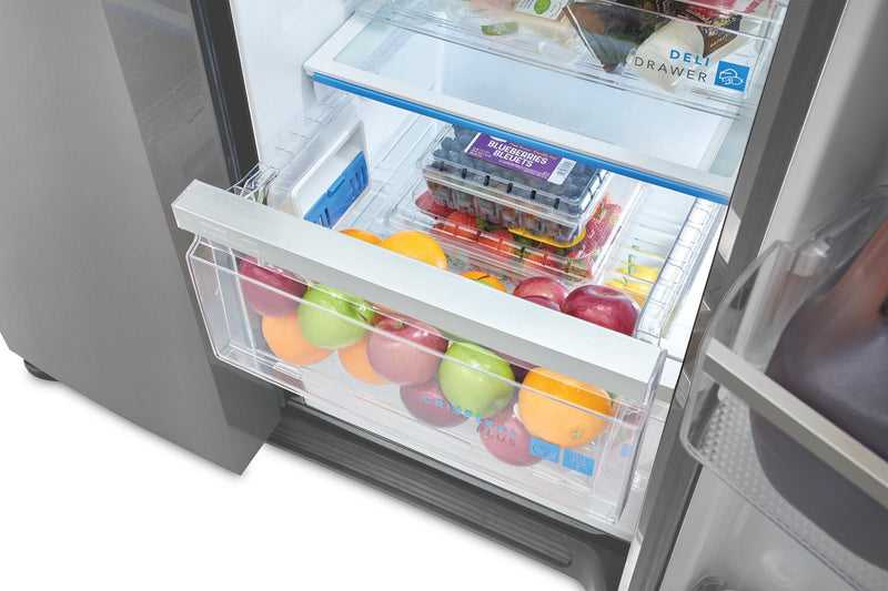 Réfrigérateur Frigidaire Gallery de 22,3 pi³ et de 36,1 po de profondeur comptoir à compartiments juxtaposés - acier inoxydable Smudge-ProofMD - GRSC2352AF