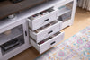 Melody 60" TV Stand - White 