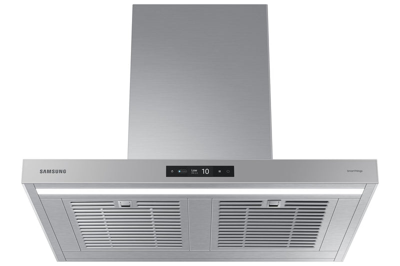 Hotte cheminée intelligente Bespoke de Samsung 30 po de série 7 - NK30CB700WCGAA