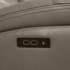 Scott Living Prescott 88.5" Genuine Leather Power Reclining Sofa with Power Headrests - Grey | Sofa à inclinaison électrique Prescott de Scott Living de 88,5 po en cuir véritable avec appuie-têtes électriques - gris