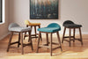 Jovi Counter-Height Stool - Grey 