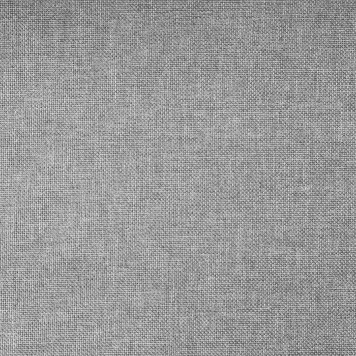 Lit rembourré Zara en tissu d’apparence lin gris avec capitonnage à boutons - format grand lit
