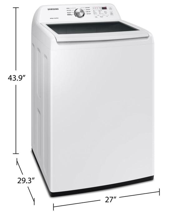 Laveuse Samsung à chargement par le haut de 5,1 pi³ - blanche - WA44A3205AW/A4