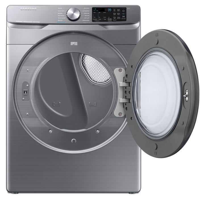 Sécheuse à gaz à la vapeur Samsung de 7,5 pi³ - grise - superposable - DVG45B6305P/AC