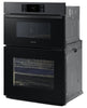Samsung 30" 7 Cu. Ft. Electric Micowave Combination Wall Oven - Matte Bl… | Four à micro-ondes combiné avec four mural électrique Samsung de 7 pi³ et de 30 po…