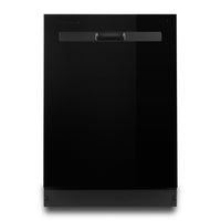  Lave-vaisselle encastré Whirlpool de 24 po et de 55 dBA avec commandes sur le dessus - noir - WDP540…