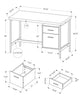 Lindsay Desk - White 
