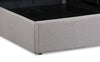 Jace Storage Full Bed - Taupe - Modern style Bed in Taupe Solid Woods, Medium Density Fibreboard (MDF), Plywood