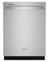 Lave-vaisselle encastré Whirlpool de 24 po et de 50 dBA avec commandes sur le dessus - acier inoxydable résistant aux traces de doigts - WDT740SALZ