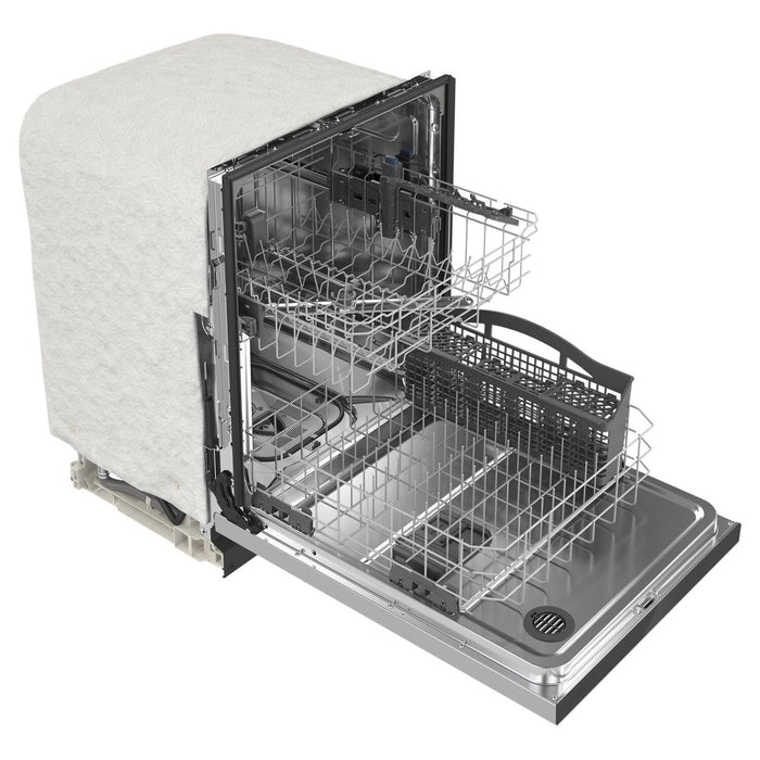 Lave-vaisselle encastré Maytag de 24 po et de 50 dBA avec commandes à l’avant - acier inoxydable résistant aux traces de doigts - MDB4949SKZ