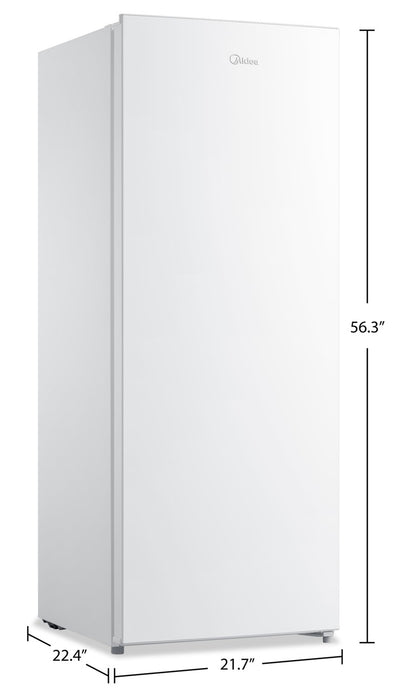 Appareil vertical convertible de réfrigérateur à congélateur Midea de 6,9 pi³ - MRU07B3AWW 