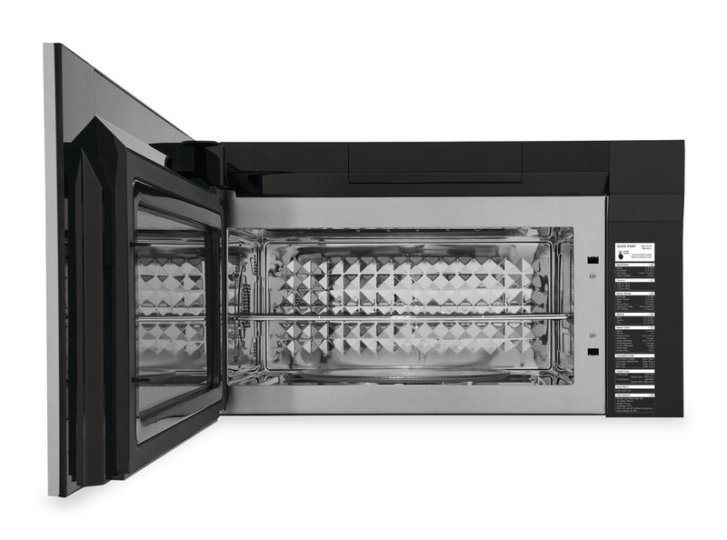 Four à micro-ondes à hotte intégrée Frigidaire Gallery de 1,9 pi³ avec cuisson par convection et cuisson par capteur - acier inoxydable Smudge-ProofMD - GMOS196CAF