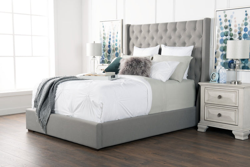 Ensemble de draps Ultra Advanced MasterguardMD 4 pièces pour lit double - pierre