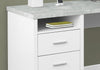 Pollie Reversible L-Shaped Desk - White  