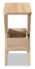 Torry Chairside Table - White 