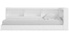 Wolf Twin Bookcase Bed - White 