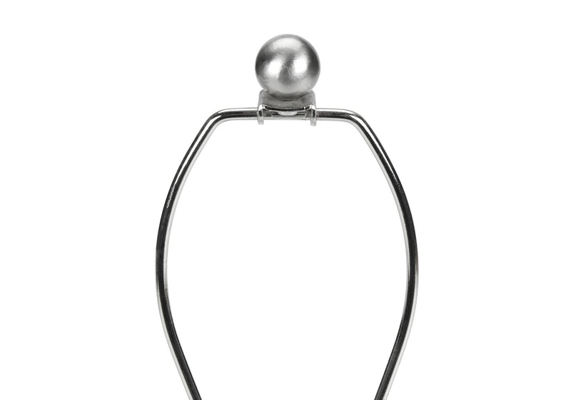 Lampe de table de 27 po en céramique crème avec abat-jour ivoire