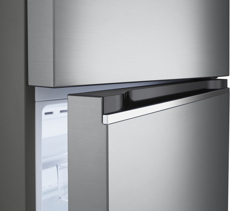 Réfrigérateur LG de 13 pi³ et de 28 po à congélateur supérieur - argenté platine- LT13C2000V