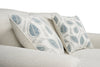Scarlett Chenille Loveseat - Ecru 