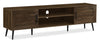 Archer 71" Modern TV Stand with Storage and Cable Management for TVs up to 80"- Brown|Meuble pour téléviseur moderne Archer de 71 po avec rangement et système de gestion des câbles pour téléviseurs jusqu’à 80 po - brun
