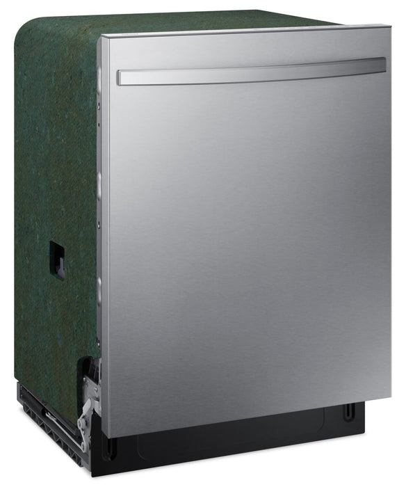 Lave-vaisselle encastré Samsung à 51 dBA de 24 po avec commandes sur le dessus et 3e panier - DW80CG4051SRAA