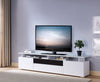 Adam 68" TV Stand - White - Contemporary style TV Stand in White