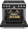 Café 5.75 Cu. Ft. Commercial-Style 6-Burner Dual Fuel Range - C2Y366P3TD1 