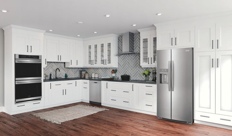 Réfrigérateur Frigidaire Gallery de 22,3 pi³ et de 36,1 po de profondeur comptoir à compartiments juxtaposés - acier inoxydable Smudge-ProofMD - GRSC2352AF
