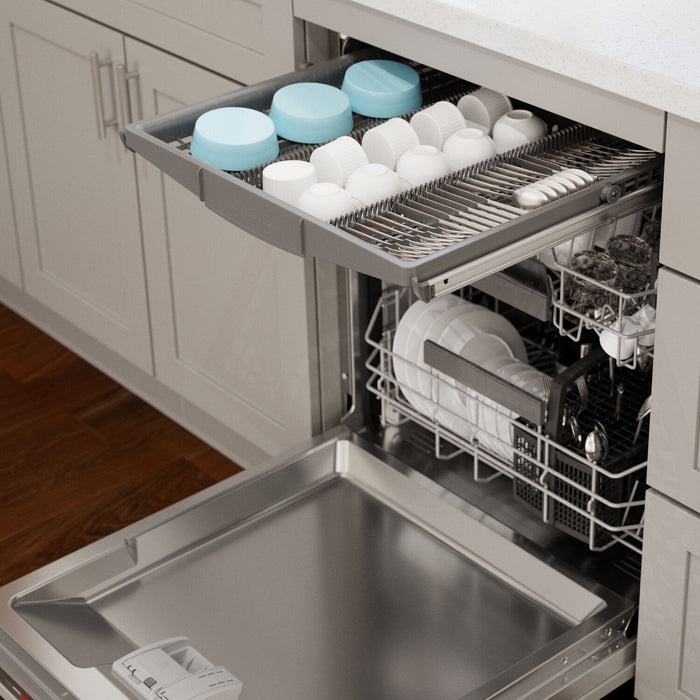 Lave-vaisselle Bosch série 800 à panneau personnalisable, système PrecisionWash et 3e panier - SGV78C53UC
