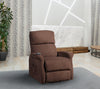 Ruben Chenille Power Lift Reclining Chair - Chocolate 
