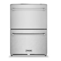  Congélateur à tiroirs Thor Kitchen de 3,36 pi3 pour l’intérieur et l’extérieur - TRZ24U 