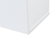Adam 68" TV Stand - White - Contemporary style TV Stand in White