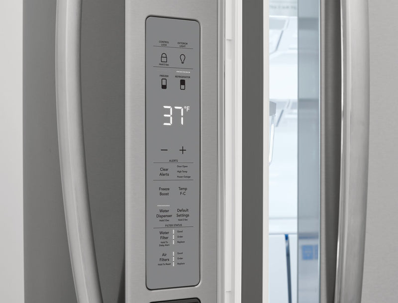 Réfrigérateur Frigidaire Gallery de 22,1 pi³ et de 36 po de profondeur comptoir à 4 portes françaises - acier inoxydable Smudge-ProofMD - GRMG2272CF