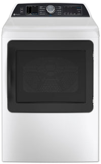  Sécheuse électrique Profile de 7,4 pi³ avec application SmartHQMC, lien à la laveuse et désinfection…