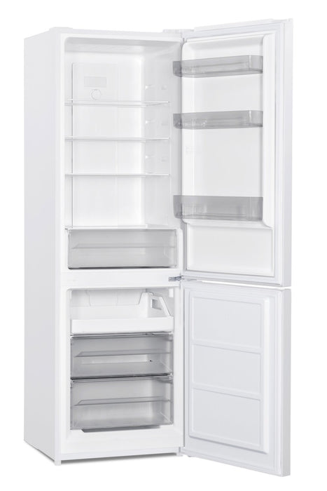 Réfrigérateur Danby de 10,3 pi³ et de 23,7 po à congélateur inférieur - blanc - DBMF100B1WDB